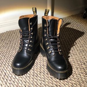 Dr. Martens Leona Leather Boots